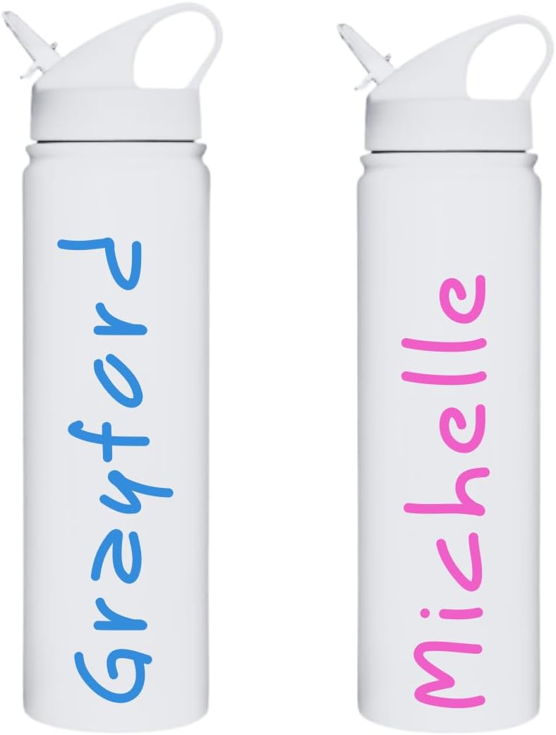 Bridal Party Set of 5 – Personalized Water Bottles