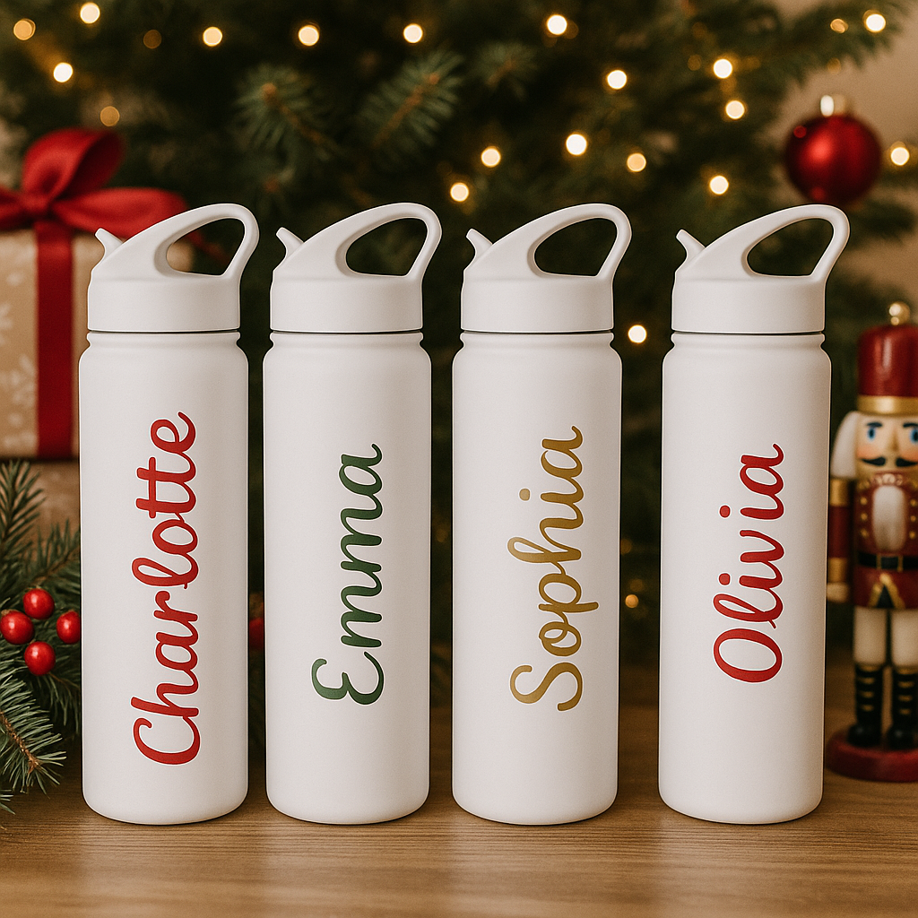 Bridal Party Set of 3 – Personalized Water Bottles