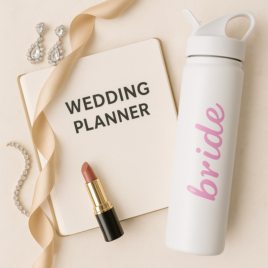 Bridal Party Set of 3 – Personalized Water Bottles