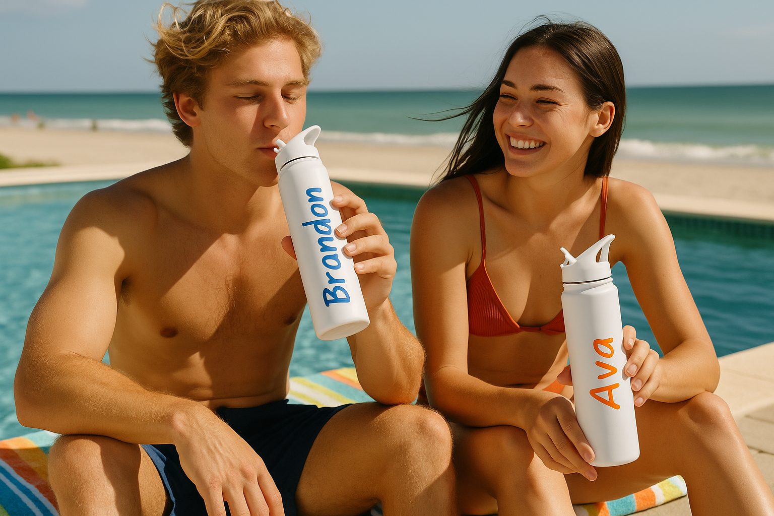 Event Set of 10 – Personalized Water Bottles