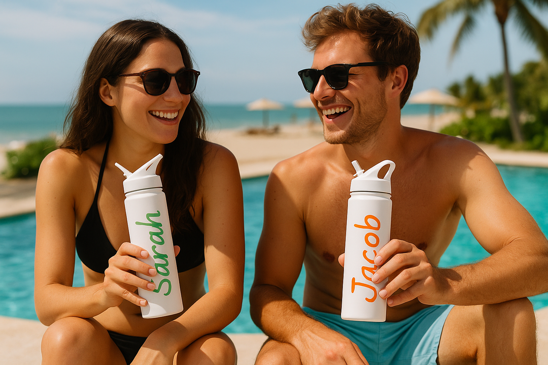 Insulated Water Bottle with Lids