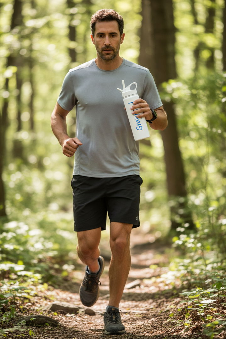 Insulated Water Bottle with Lids